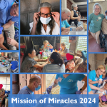 Image Description - A collage of photos from Mission of Miracles